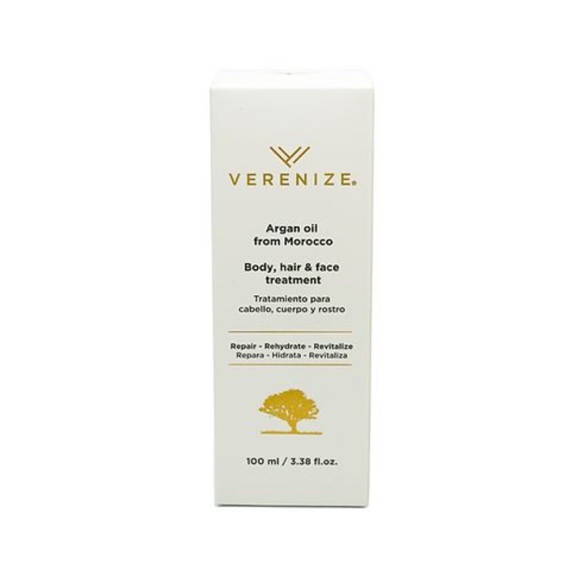 VERENIZE ARGAN OIL FROM MOROCCO BODY, HAIR & FACE TREATMENT 3.38 OZ 1 PACK