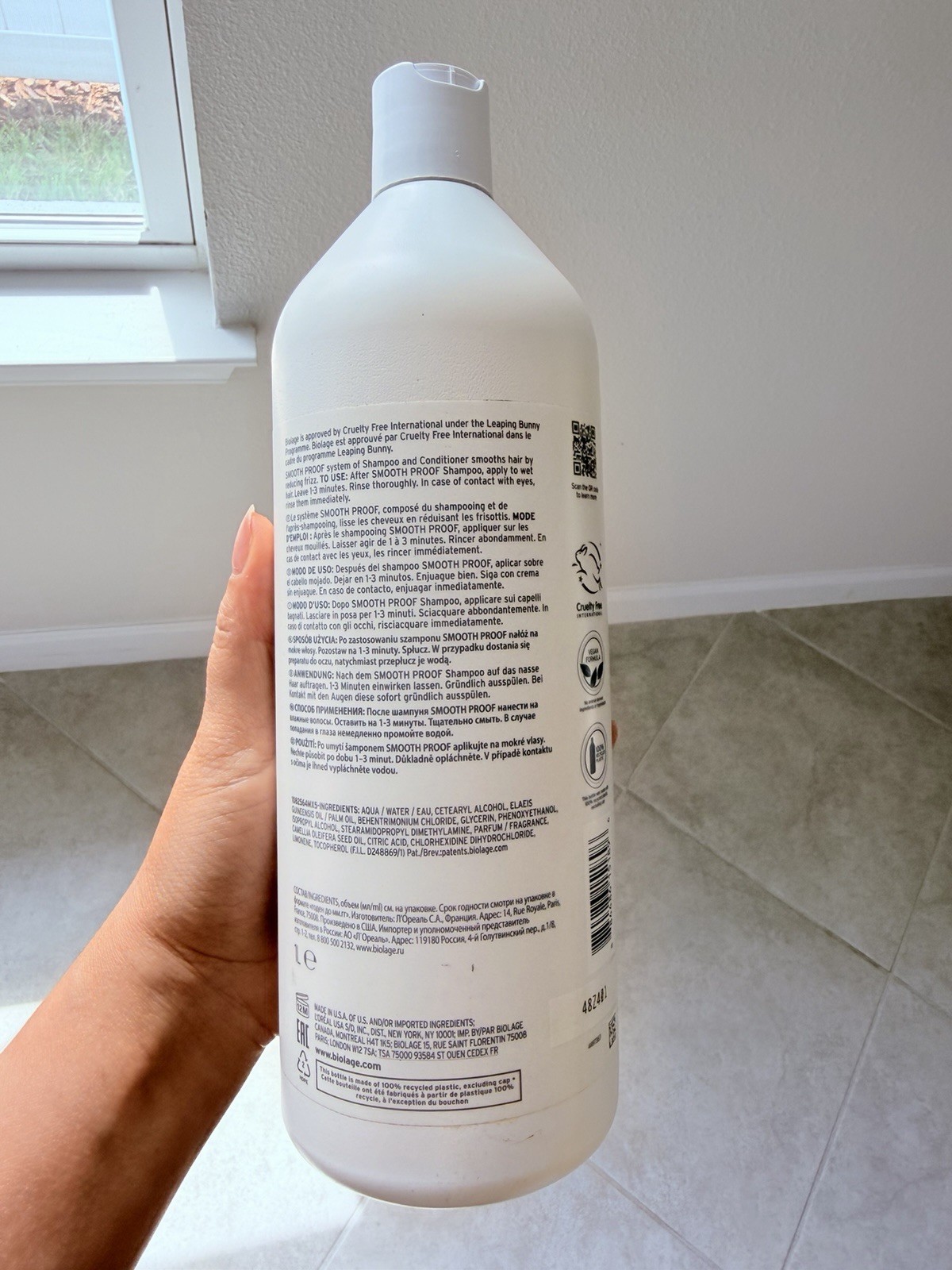 Biolage SmoothProof Conditioner Anti-Frizz Smoothing Frizzy Hair 33.8 fl oz