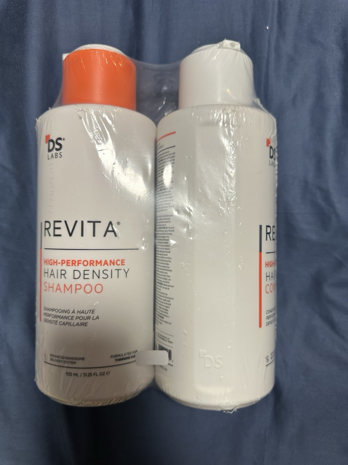 DS Labs Revita Shampoo and Conditioner – High-Performance Kit Men & Women 925ml