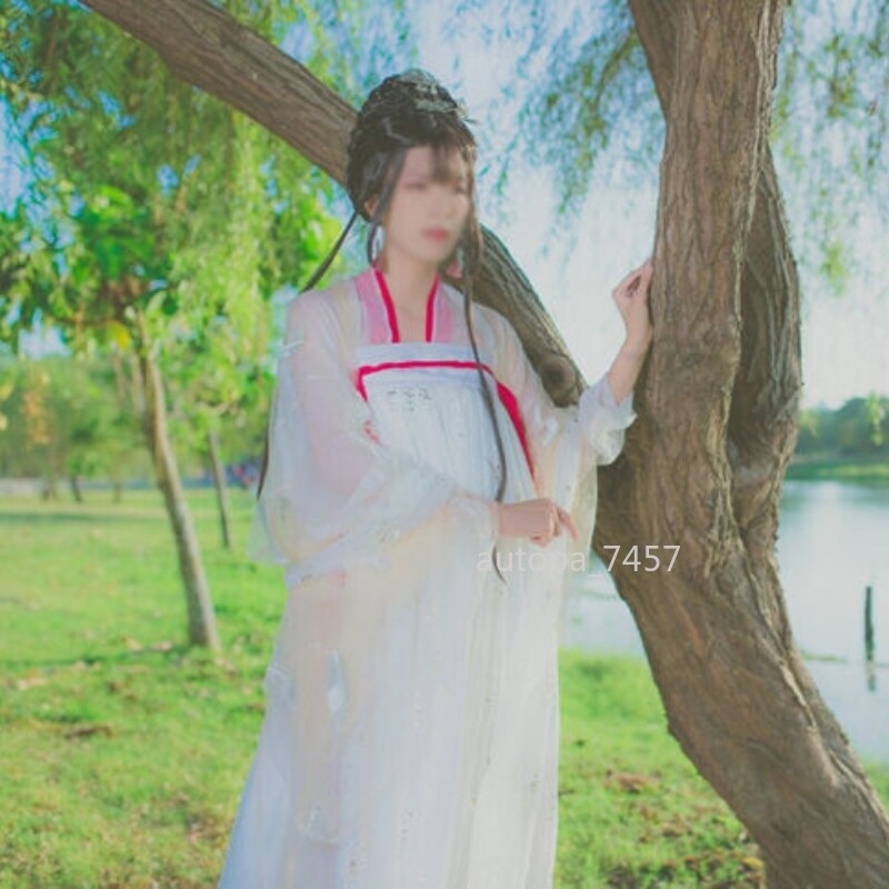 Han Fu Ancient Beauty Gift Chinese Style Wig Hair Hair Wig Hairpiece Cosplay DIY