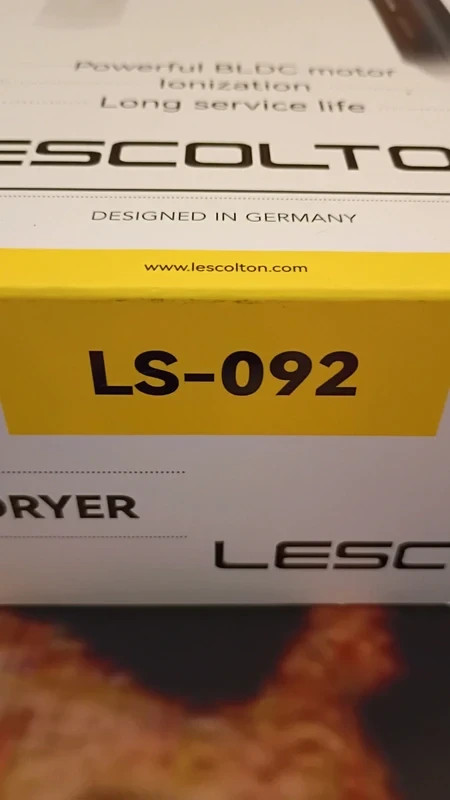 LESCOLTON LS-092 COLOR IRON GRAY DESIGNED IN GERMANY 110,000 RPM 1400W