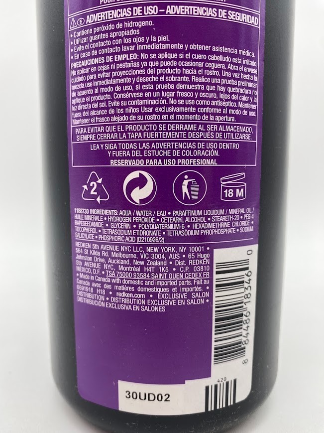 REDKEN Chromatics 30 Volume 9% Oil in Cream Developer 32 fl oz
