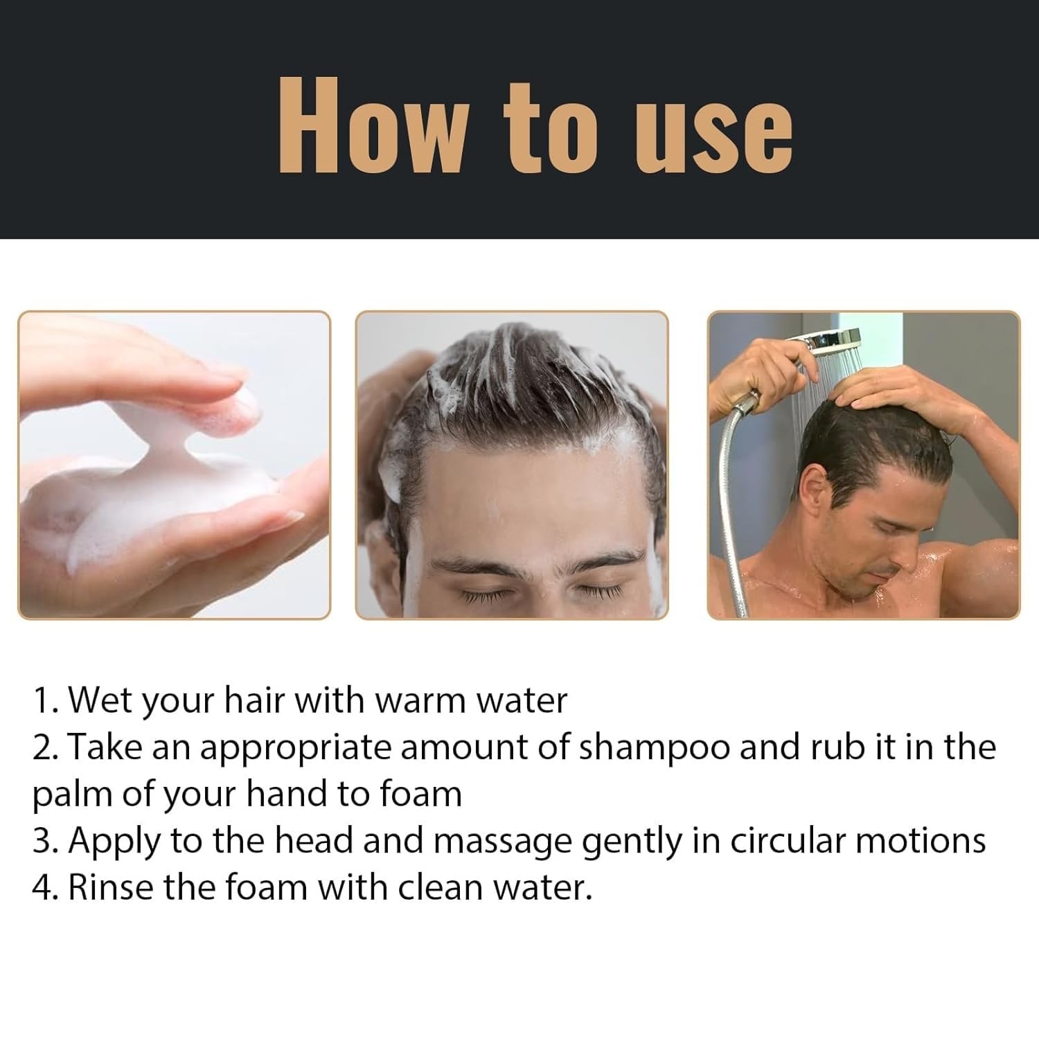 Root Activator Shampoo,Hair Regrowth, Unisex, Natural Formula for Men and Women,
