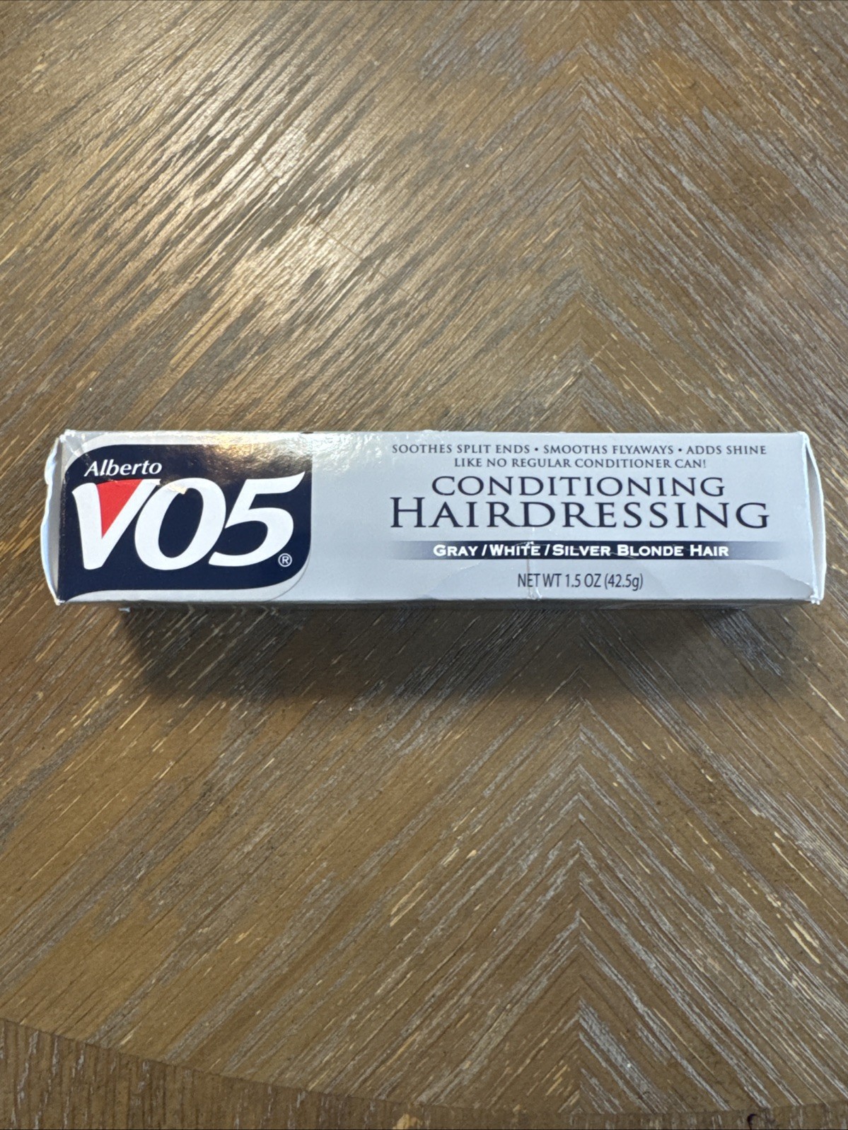 Conditioning Hairdressing-Gray White Silver Blonde Hair by Alberto VO5 – 1.5 oz
