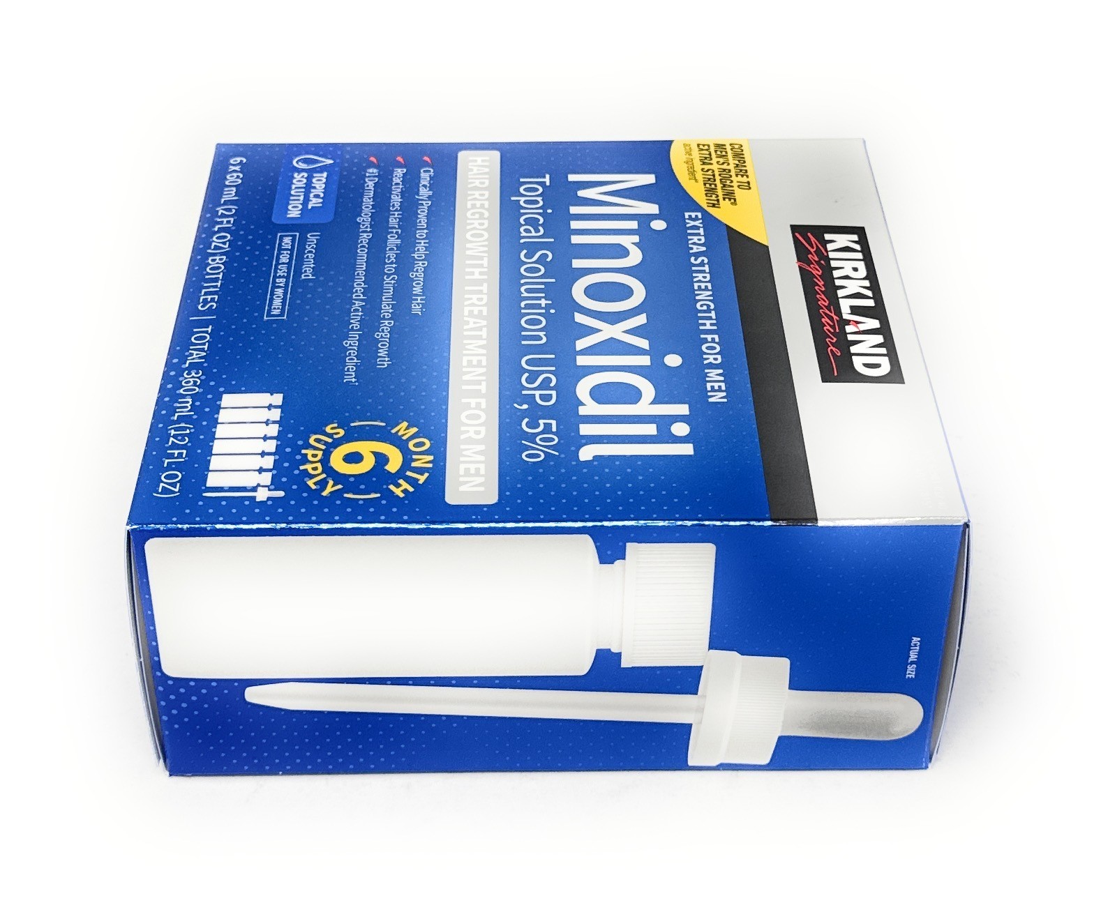 Kirkland Signature Minoxidil 5% Extra Strength Men Hair Regrowth Original