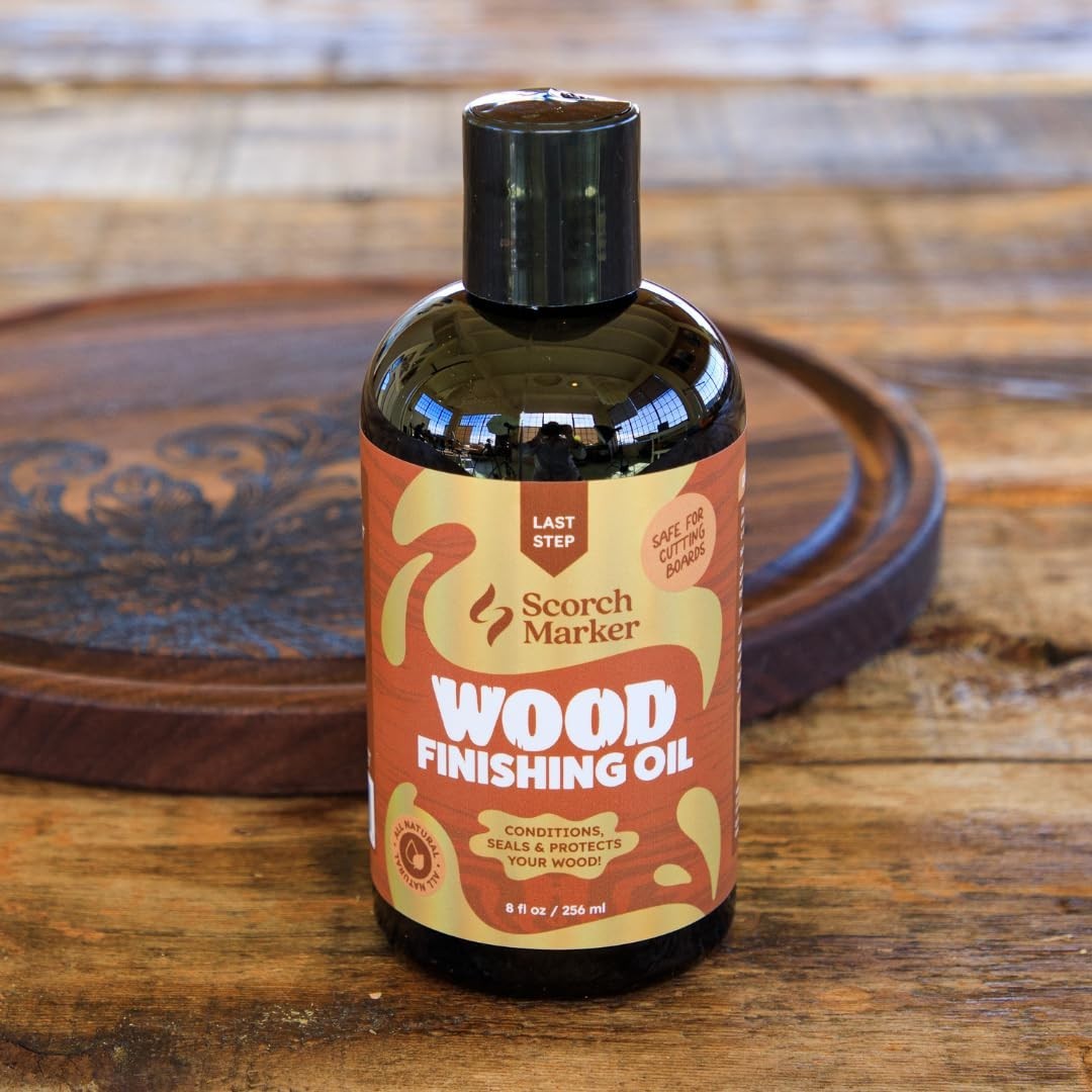 Food Safe Cutting Board Oil – Butcher Block & Wood Conditioner, 8oz, MCT Oil