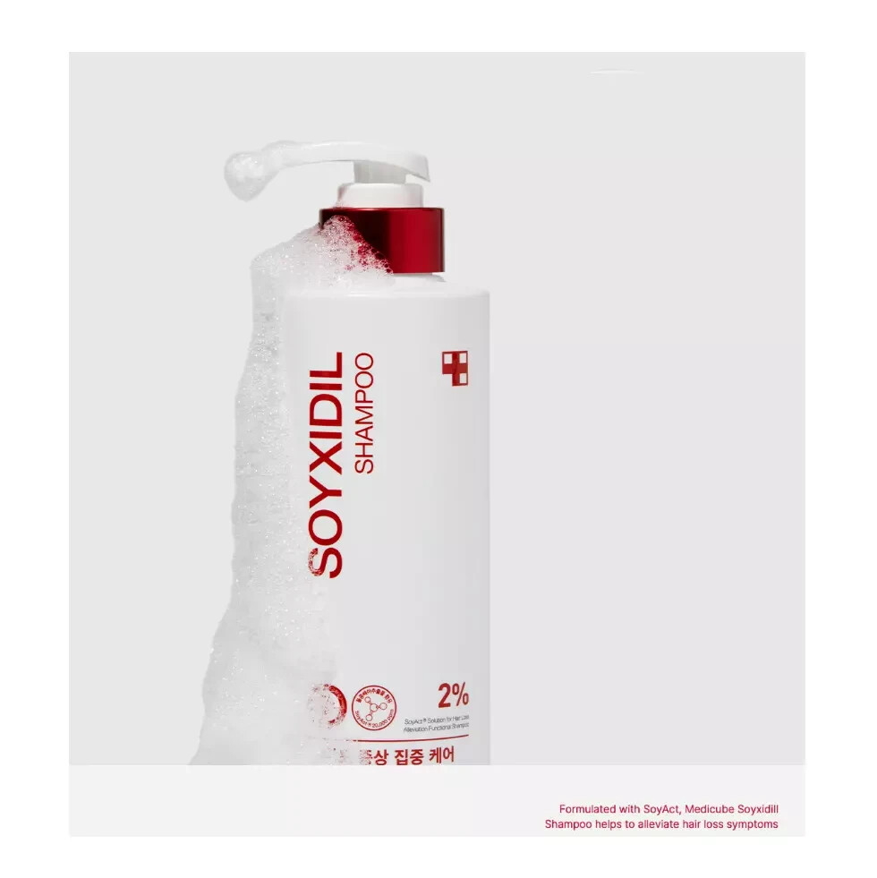 [Medicube] SOYXIDIL Anti Hair Loss Shampoo 490ml + Treatment 265ml / Tracking