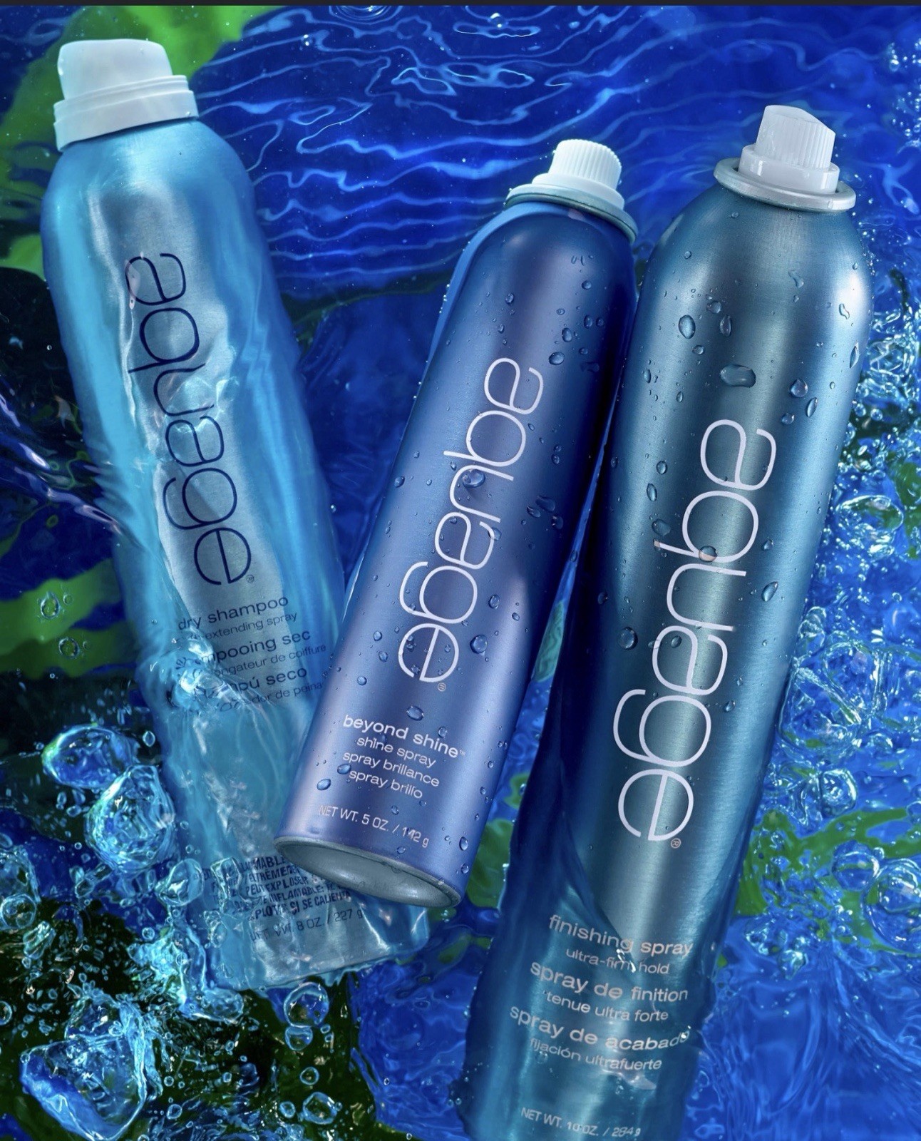 Aquage Classic – Beyond Shine – Fine-Mist Silkening and Glossing Spray (4.6 oz)