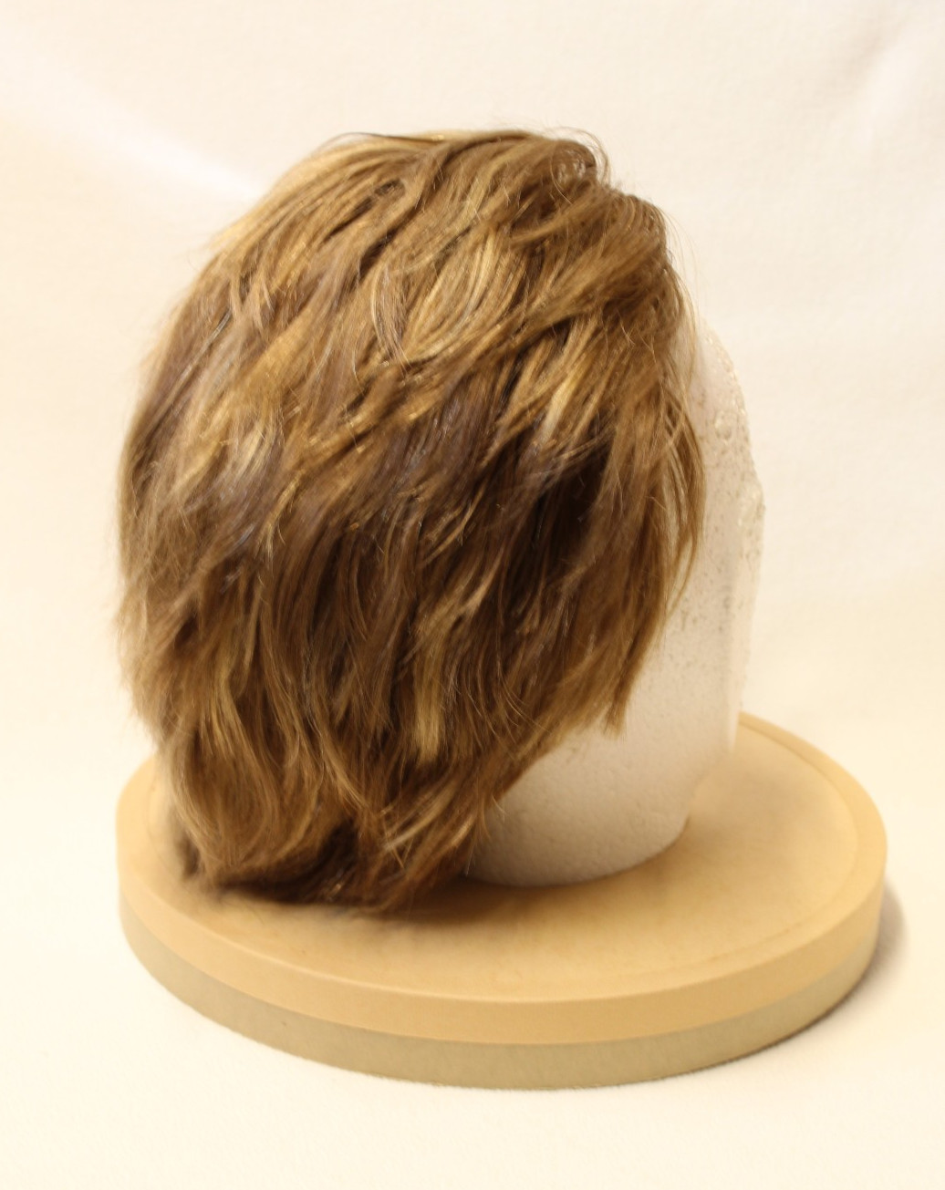 60’s – 70’s SEARS HIGH FASHION WIG BROWN LYRETTE REAL HUMAN HAIR, in W. GERMANY