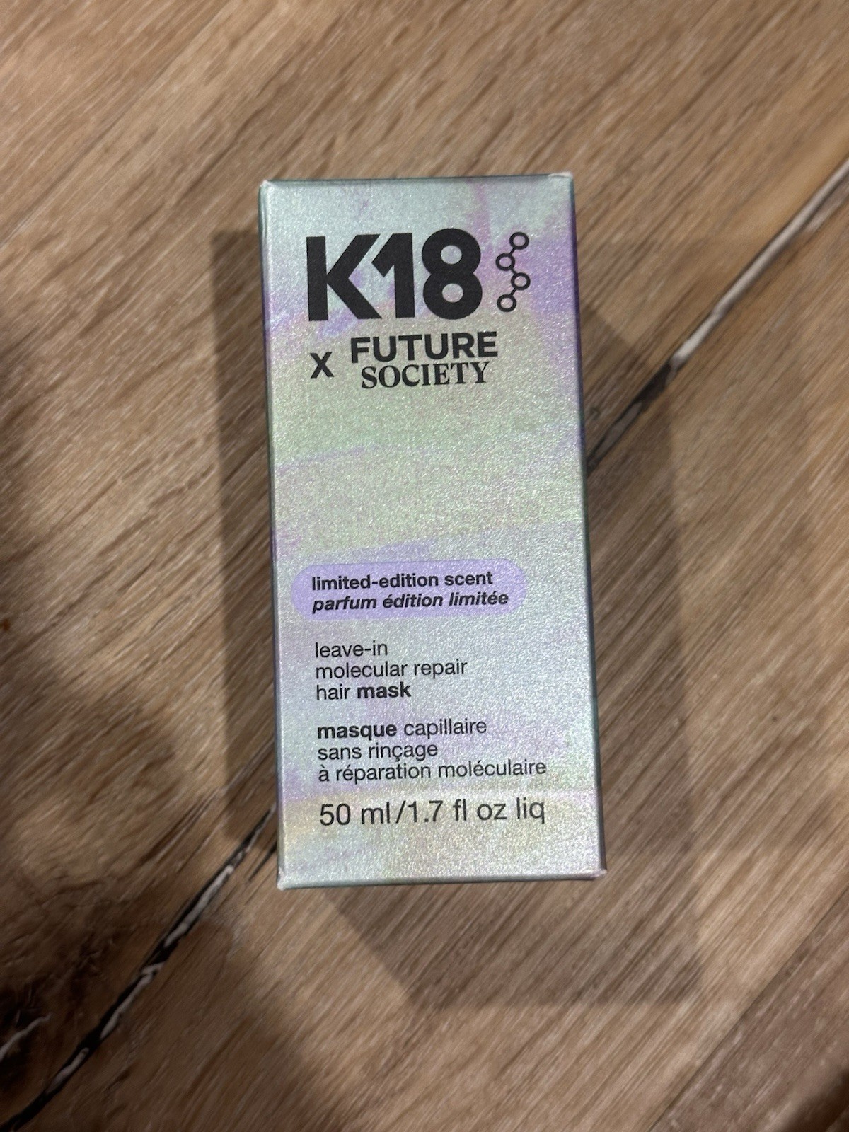 K18 x Future Society Leave-In Hair Mask 1.7oz Nourishing Hair Care New