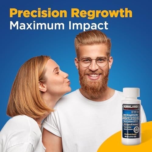 Kirkland Minoxidil 5% Extra Strength Men 6 Month EXP: 03/25 Hair Growth Solution