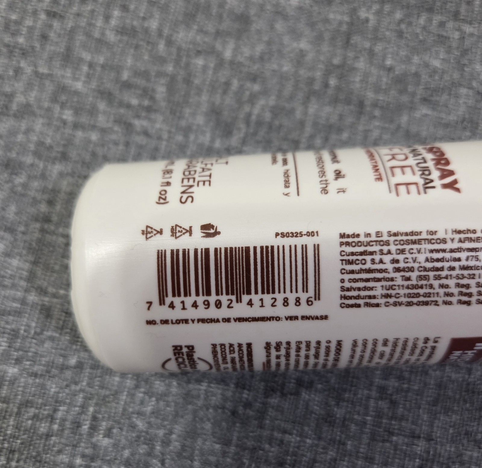 Activee Coconutoil Protein Spray