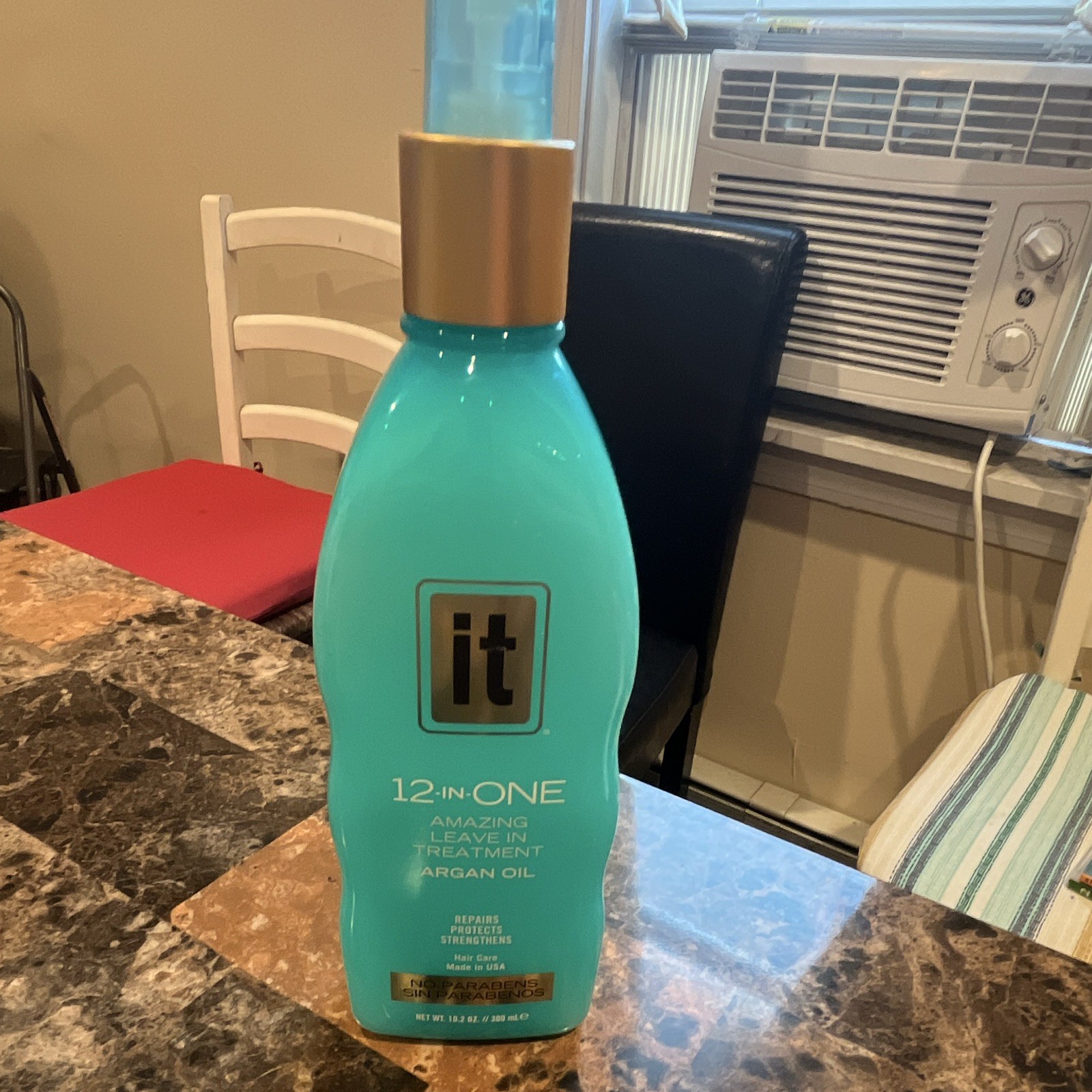 it 12-in-One Leave-In Treatment Argan Oil Spray No Parabens 10.2 fl oz