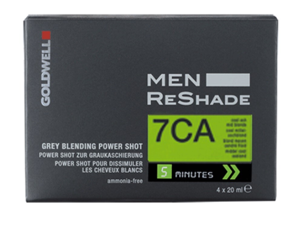 Goldwell Men Reshade 7CA Cool Ash Medium Blonde, 4 x 20ml