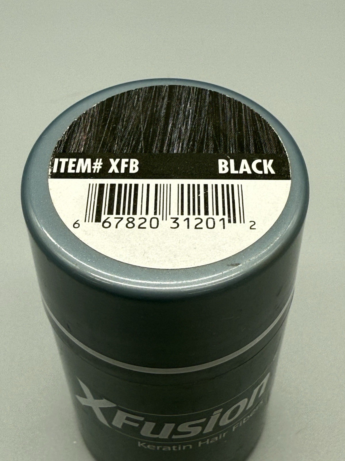 XFUSION Keratin Hair Fibers Natural-Looking Volumizing (0.42oz) – BLACK