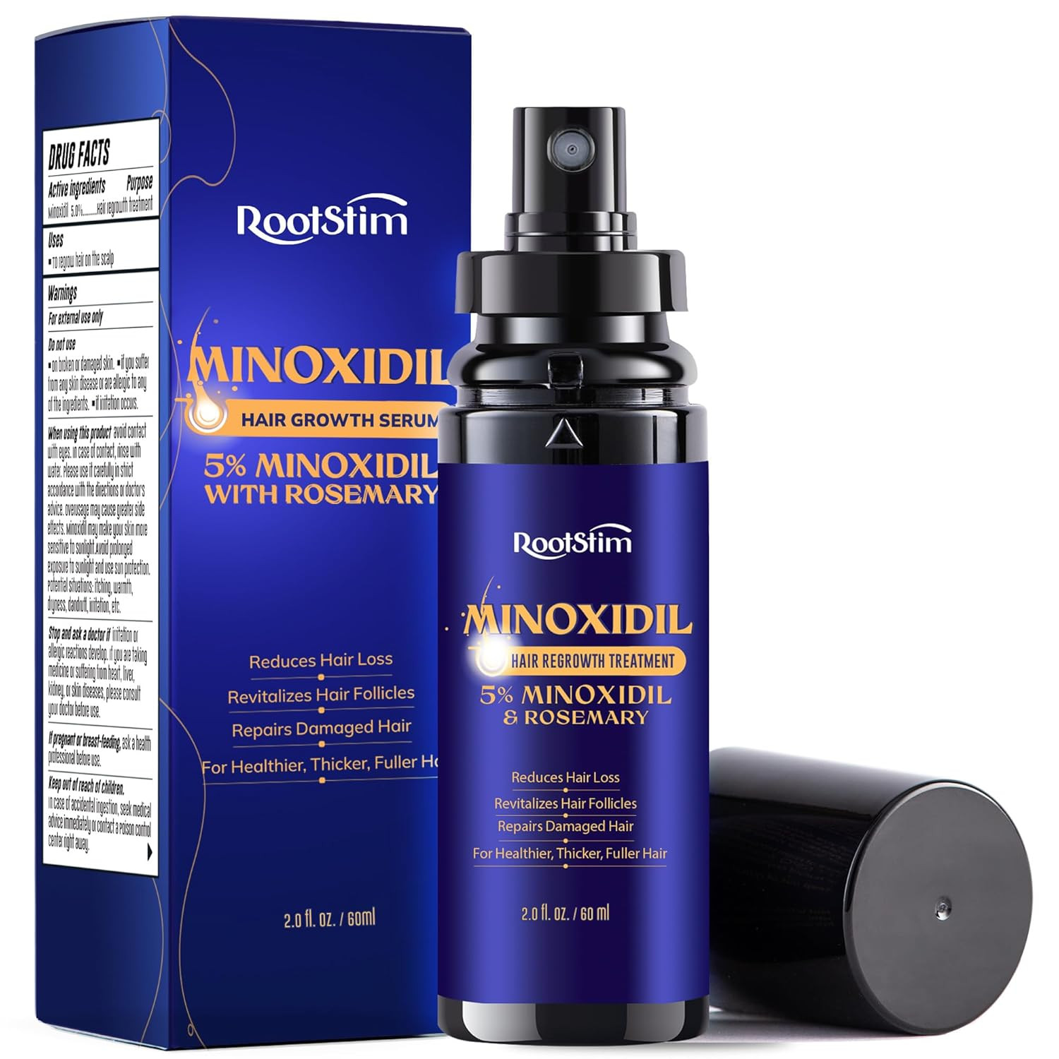 5% Minoxidil Hair Growth Spray for men and women