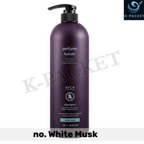 AVCA Perfume Shampoo 1000ml #White Musk Korean Seller Korean Cosmetics NEW