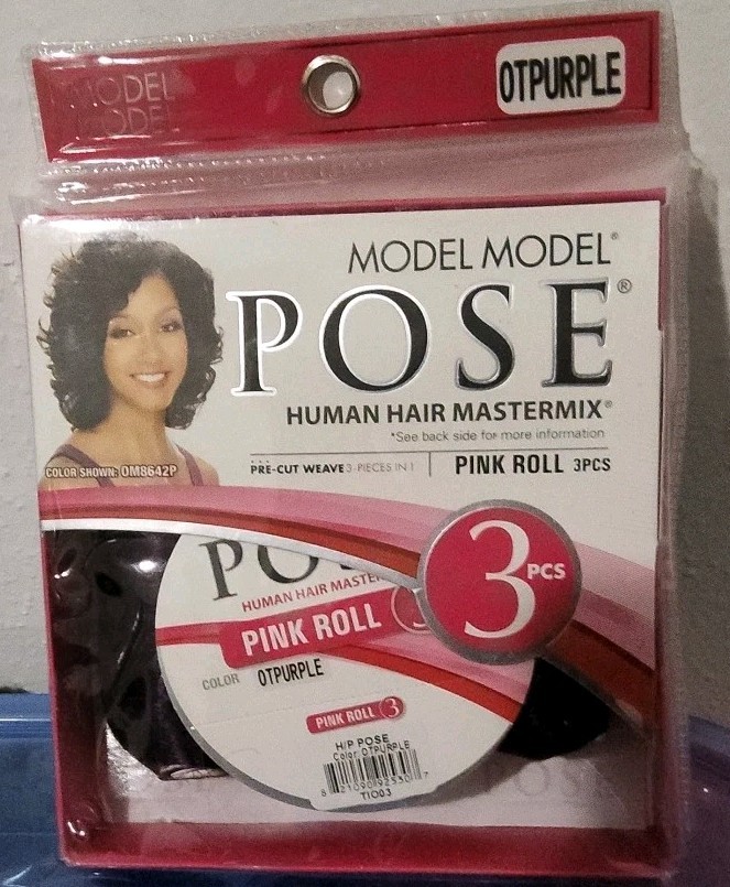 Model Pose Pre-Cut Weave Pink Roll, 3pc OT PURPLE