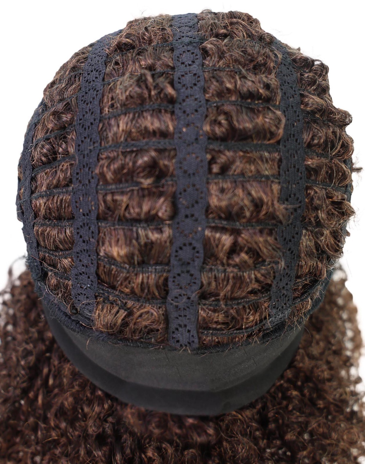 AMIYAH 13 in Curly Slip-On Half Hair Wig with Lush Layers of Spiral Curls