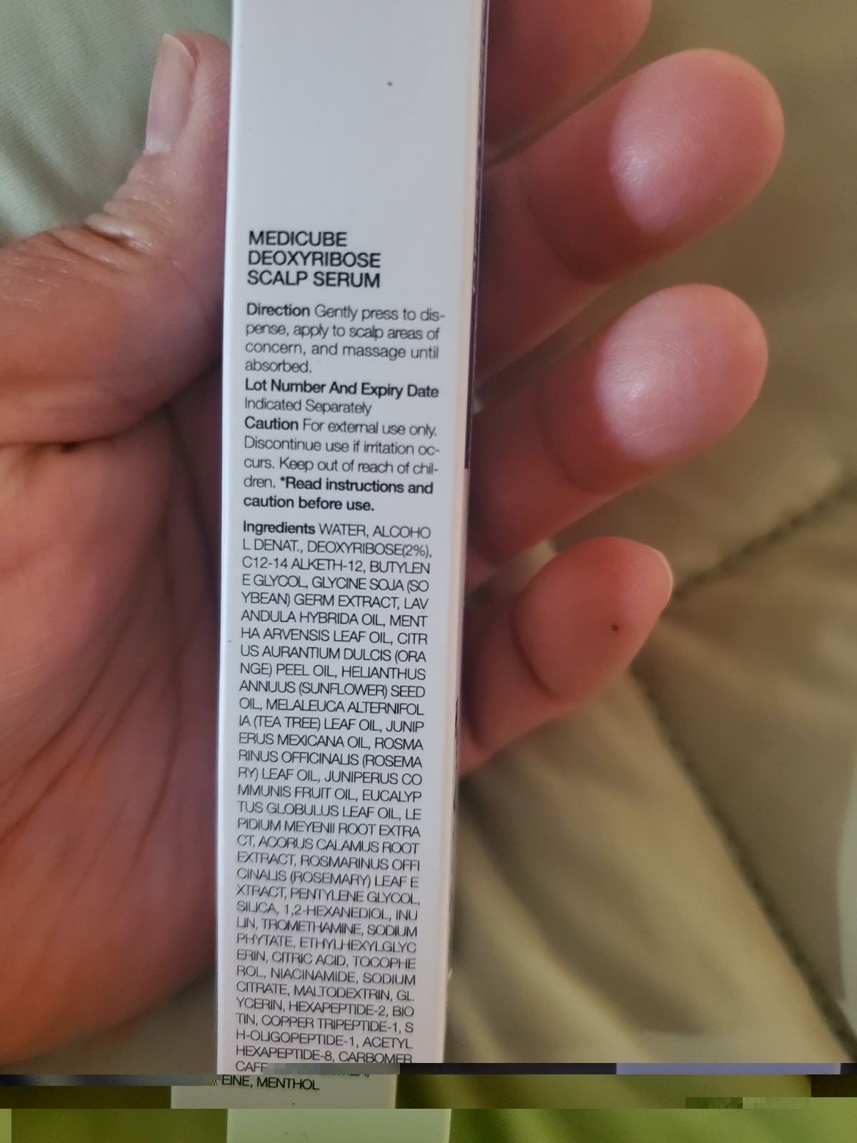 Medicube Deoxyribose Scalp Boosting Serum, New In Box