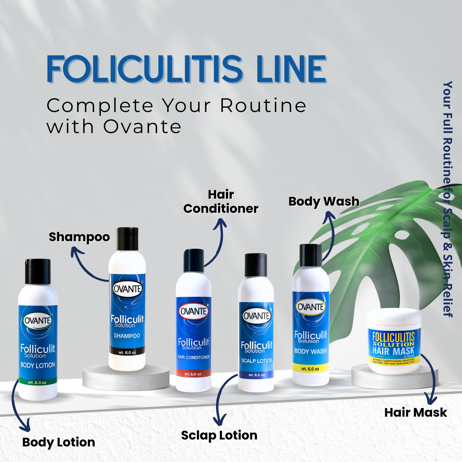 Ovante Folliculitis Treatment Lotion Face & Body 6oz Unscented Adult