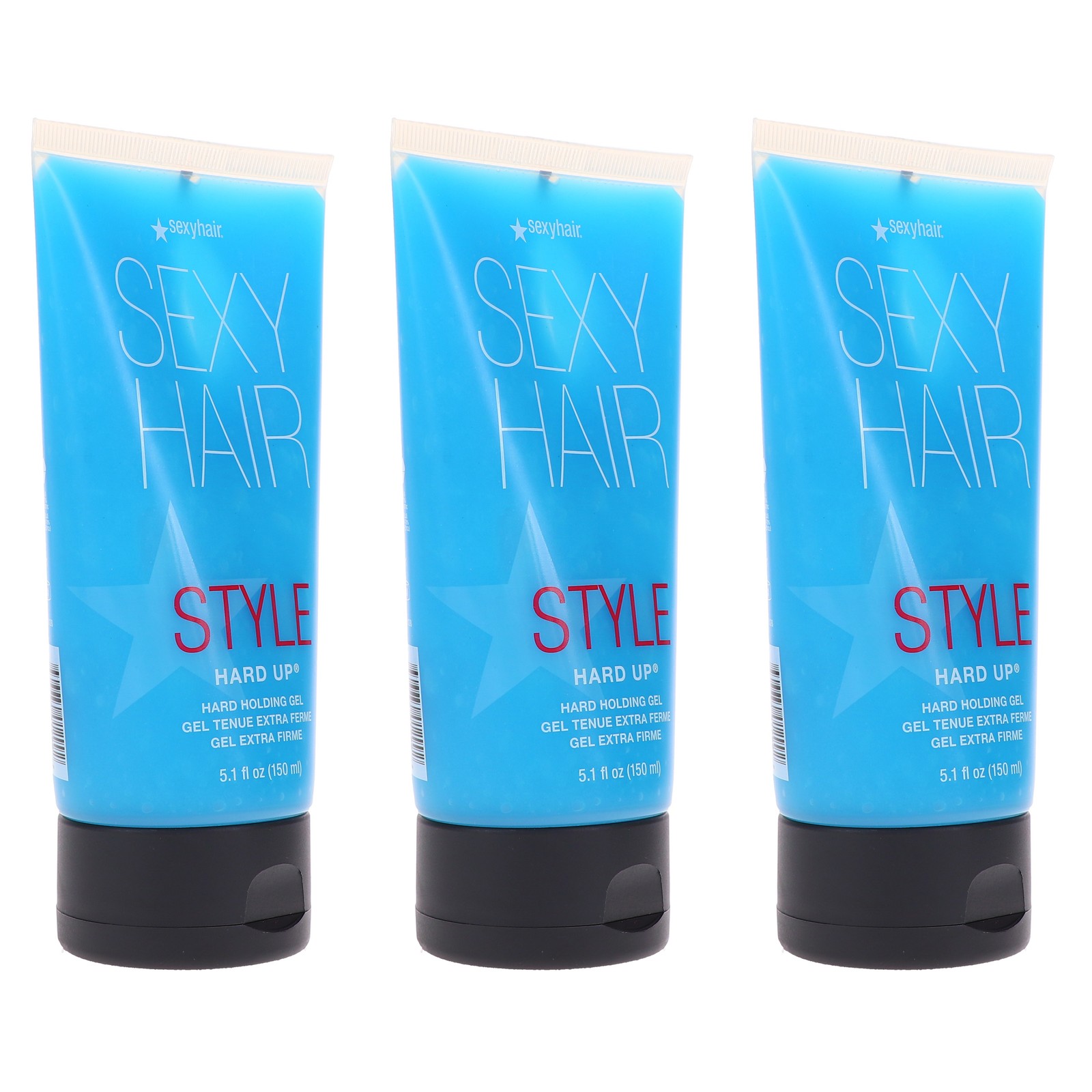 Sexy Hair Style Sexy Hair Hard Up Hard Holding Gel 5.1 oz 3 Pack