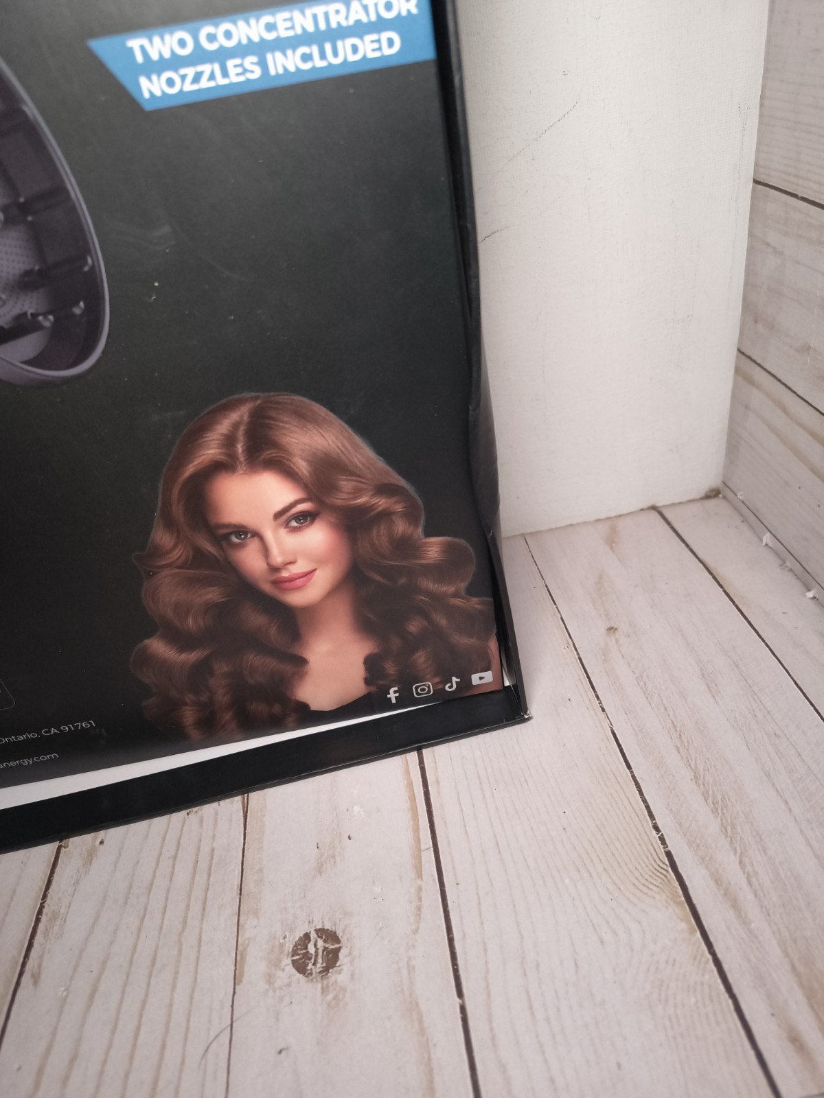 Panergy Ion Infinity Pro 1300w High Speed Ionic Hair Dryer New Open Box