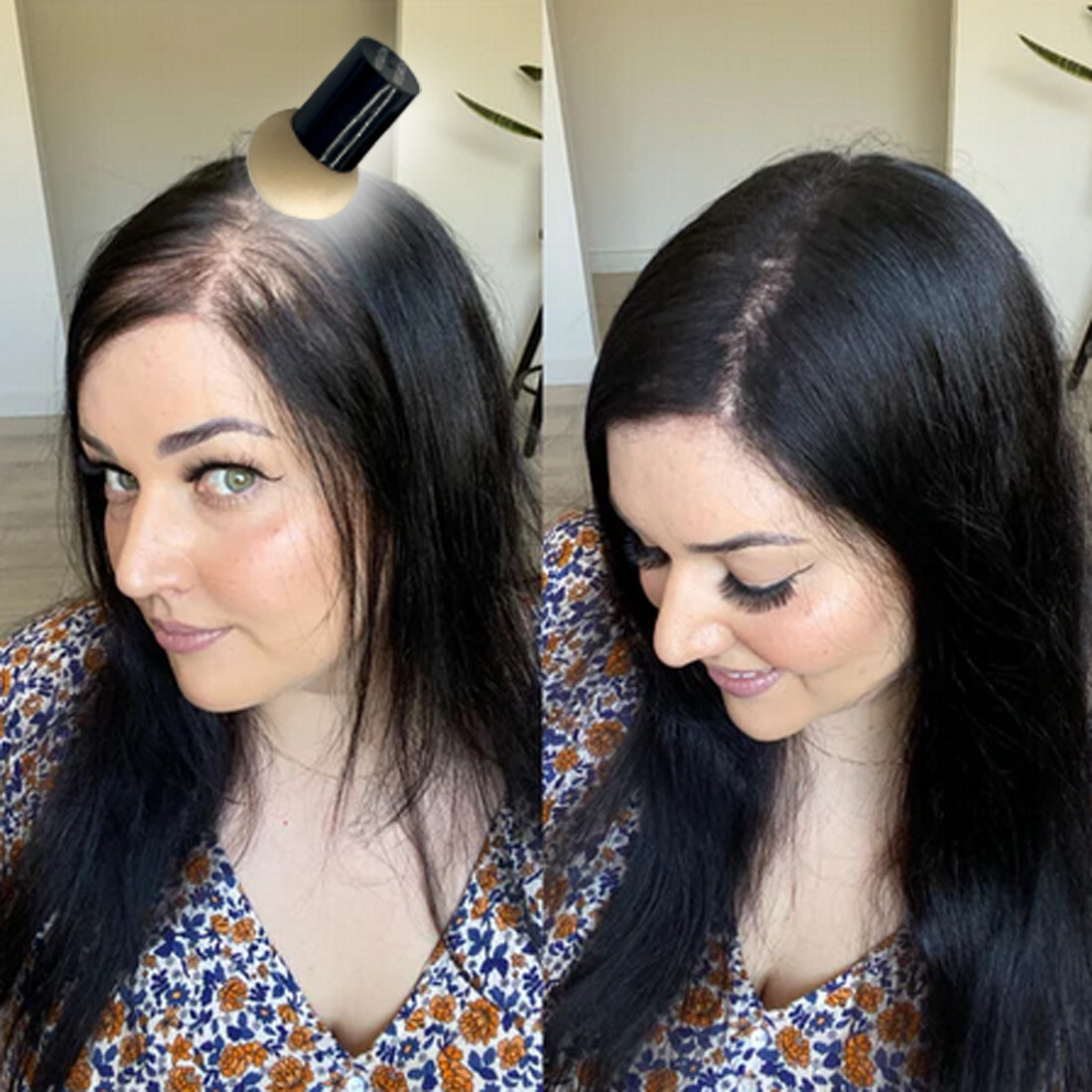 Extra Large Hairline Filler Root Touch-Up Hair loss Concealer Bald Spot Coverage