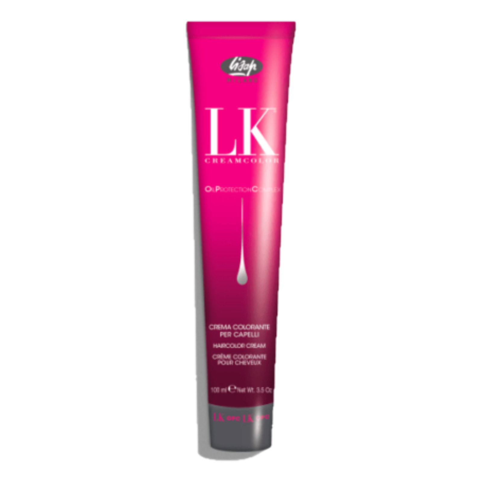 LISAP Milano OPC Cream Permanent Color 3.5 oz. Made in Italy