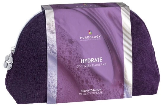 Pureology HYDRATE Shampoo and Conditioner 4- Piece Travel Size Gift Kit Bag 2026
