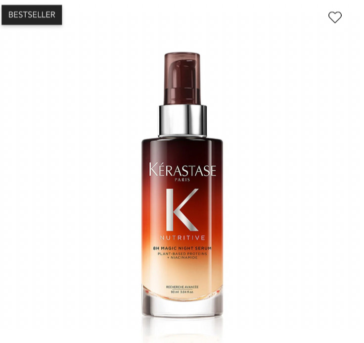 Kerastase Nutritive 8 Hour Night Serum 90ml / 3.04oz, 100% AUTHENTIC!