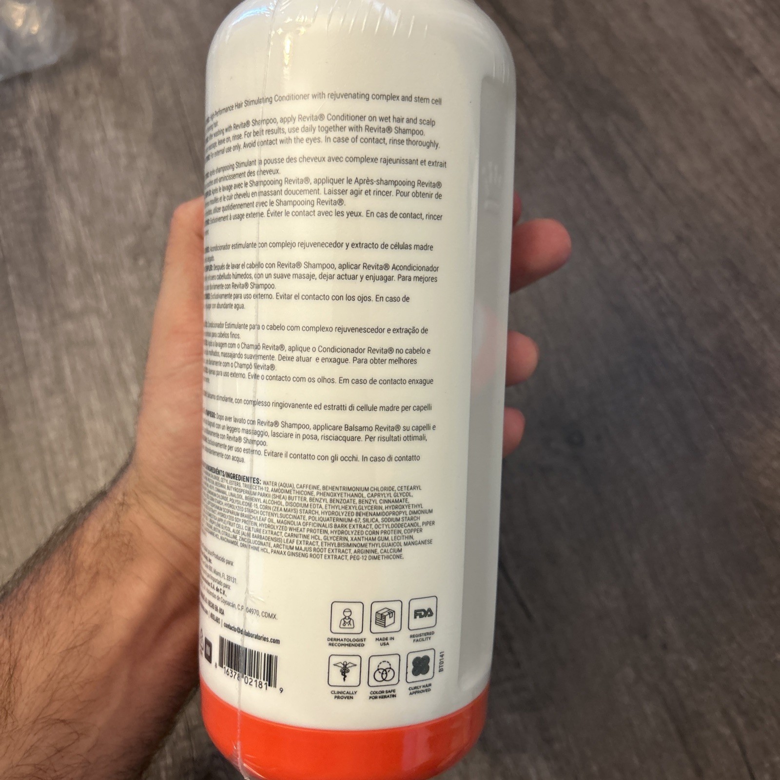 DS Laboratories Revita Stimulating Shampoo & Conditioner 31 Oz EXP. 2025 / 2026