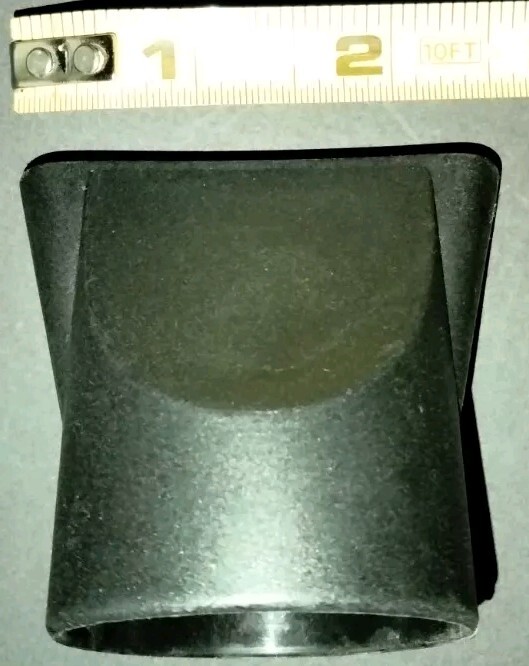 Unbranded Universal Fit Hair Dryer Nozzle Black 2 1/2″ Wide 1 1/2″ Opening New