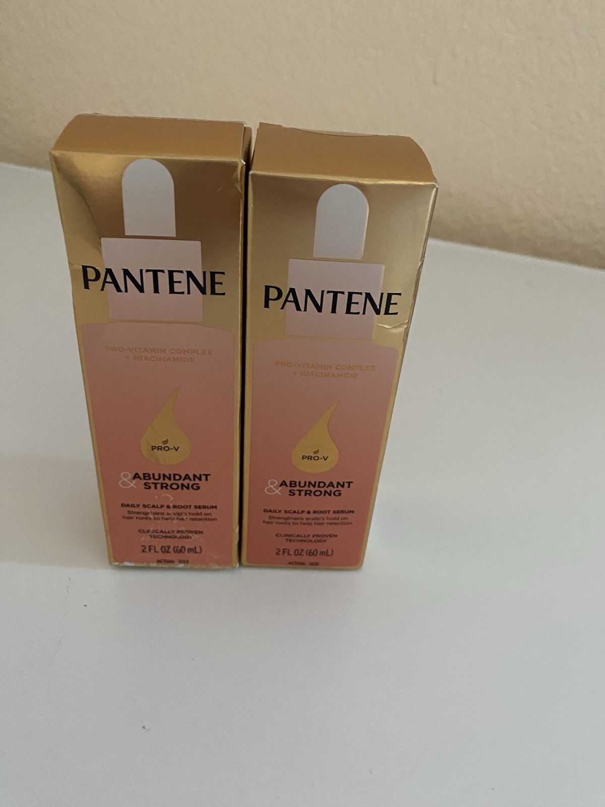 Pantene Hair Abundant Strong Scalp Root Serum 2 fl oz 2 Packs