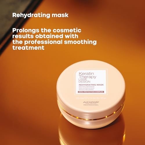 Keratin Hair Mask for Dry Damaged Hair Post Treatment Deep Conditioning Frizz
