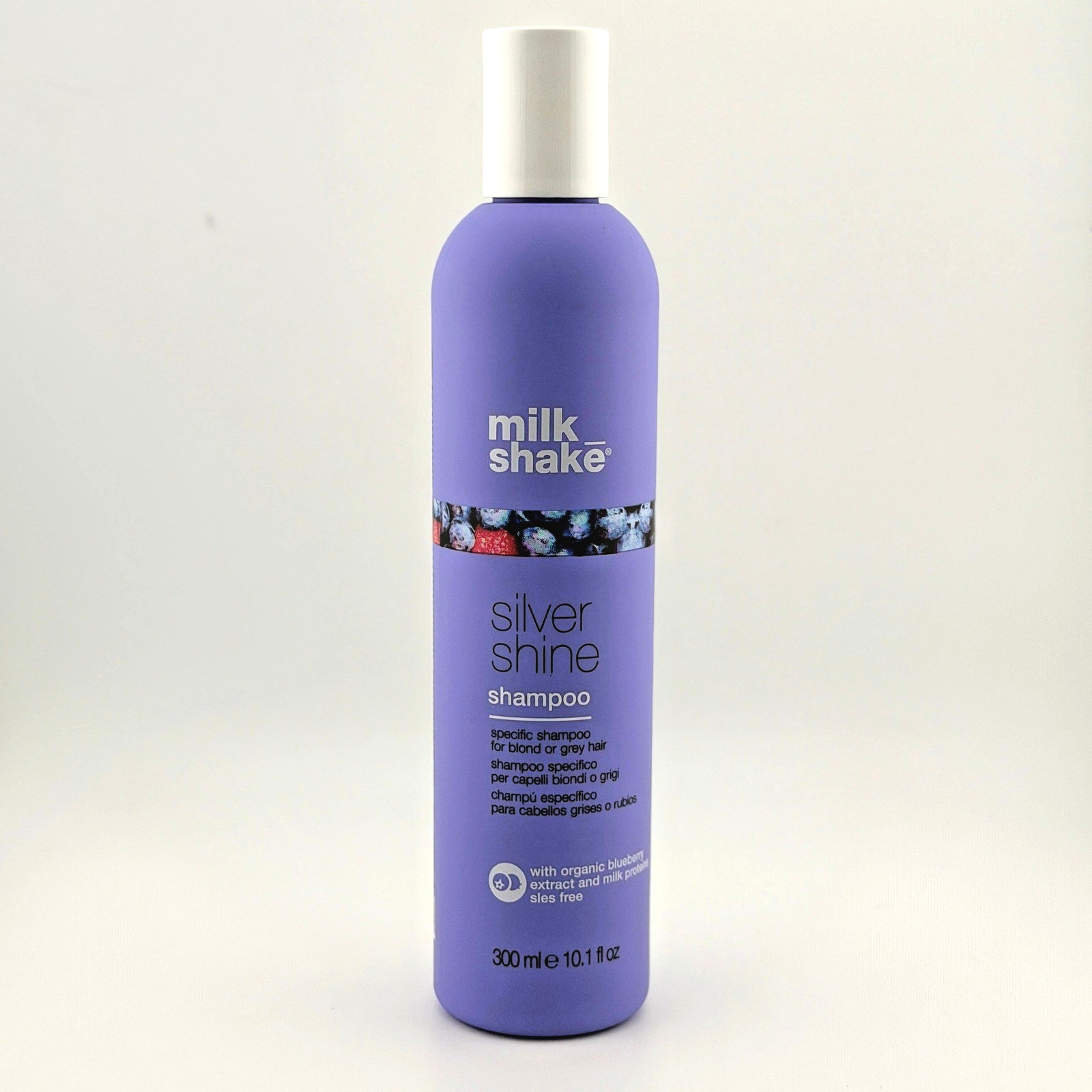 milk_shake Silver Shine Light Purple Shampoo for Blonde Hair 10.1 fl oz