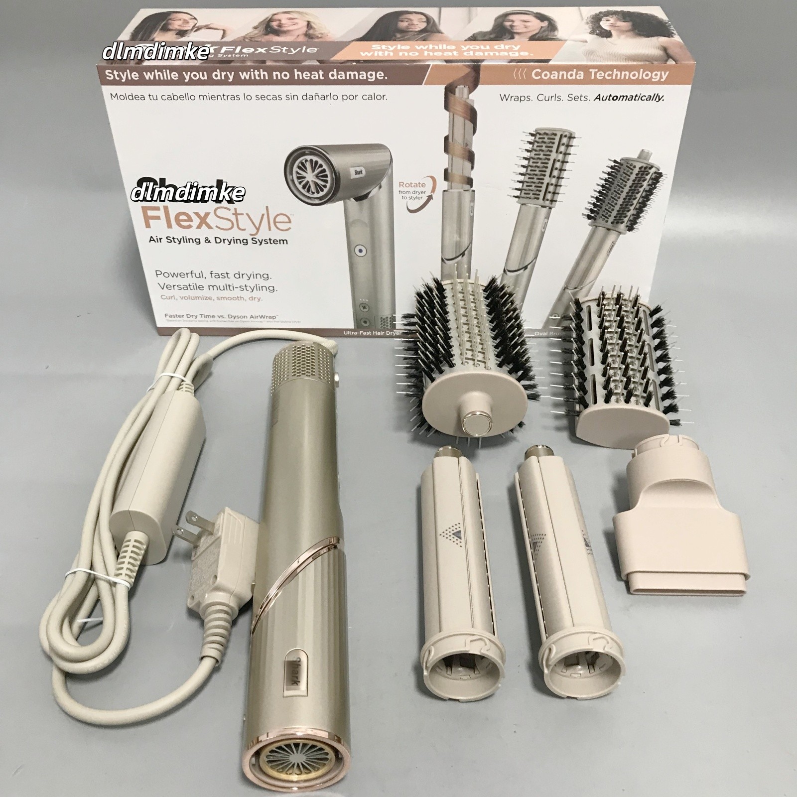Original packaging HD430 FlexStyle Air Drying and Styling System Shark US Stock