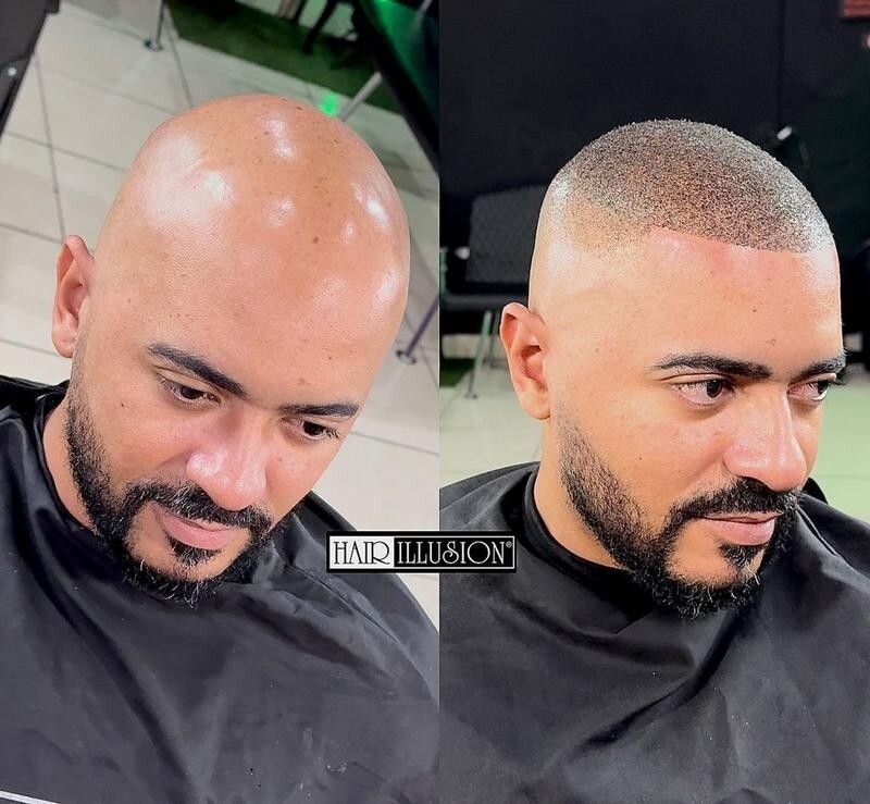 Hair Illusion 100% Real Hair Fibers Combo: Fibers, Hold & Water Spray, & App.