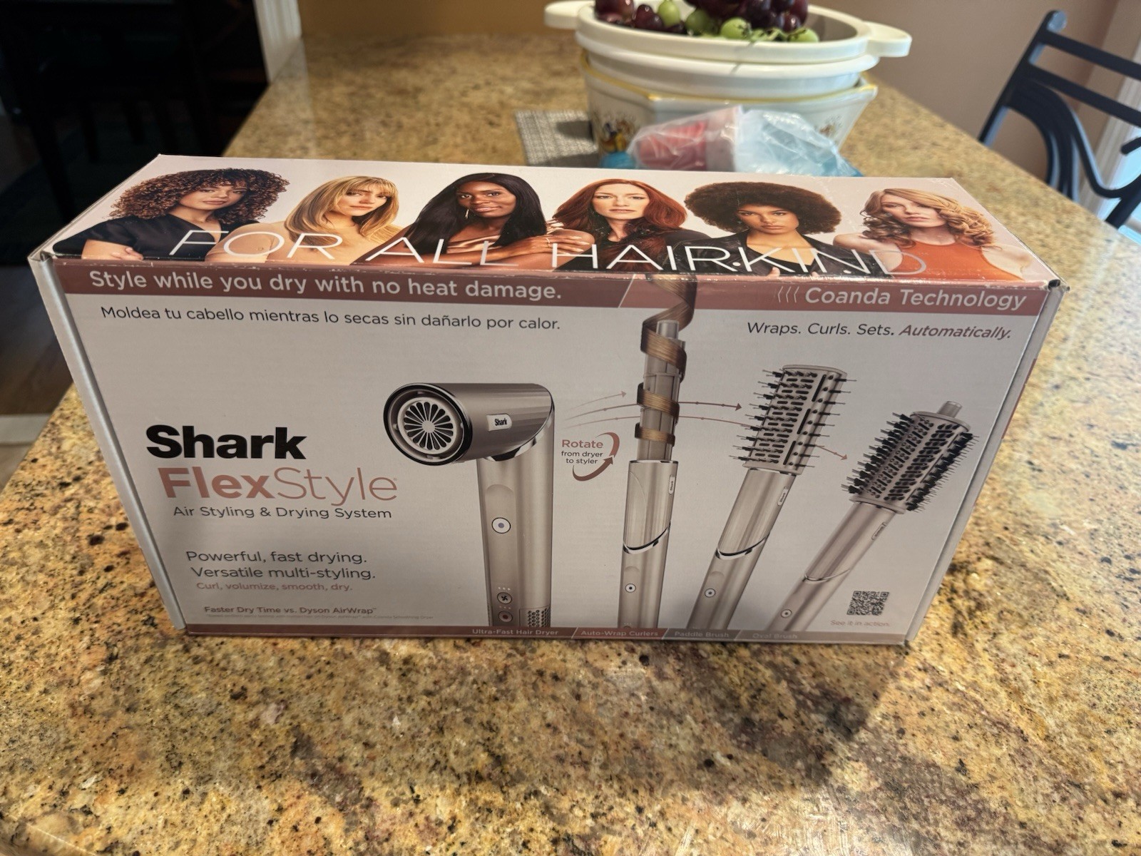 Shark Hd430 Flexstyle Air Styling And Hair Drying System With Five Attachments