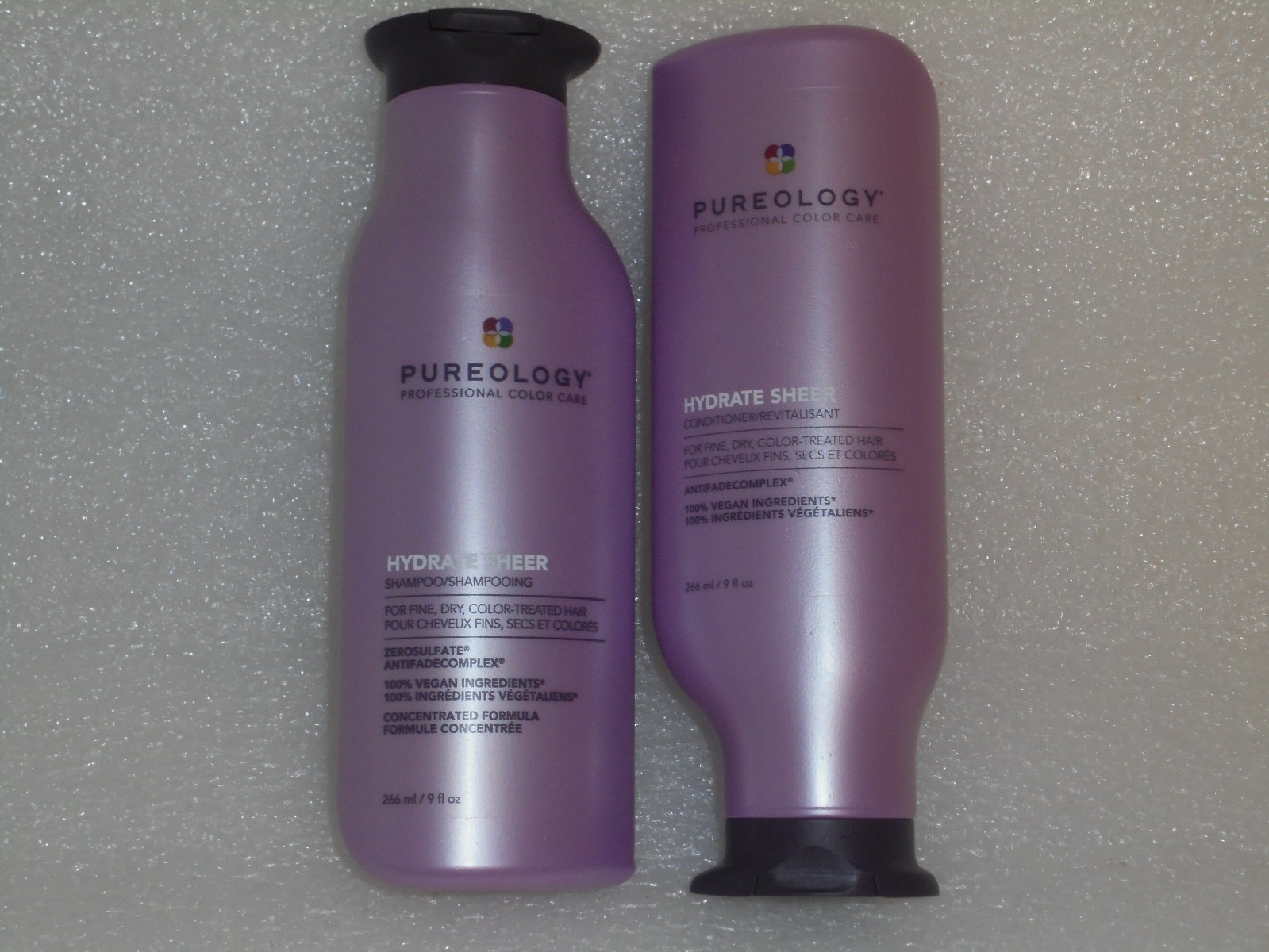 PUREOLOGY HYDRATE SHEER SHAMPOO/CONDITIONER COMBO! NEW! FRESH! SHIPS FREE!