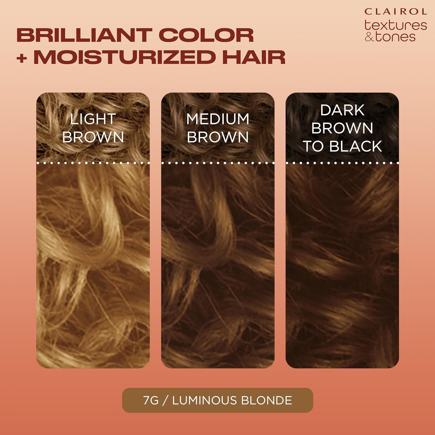 Clairol Textures & Tones Permanent Hair Dye (Select Size & Color)