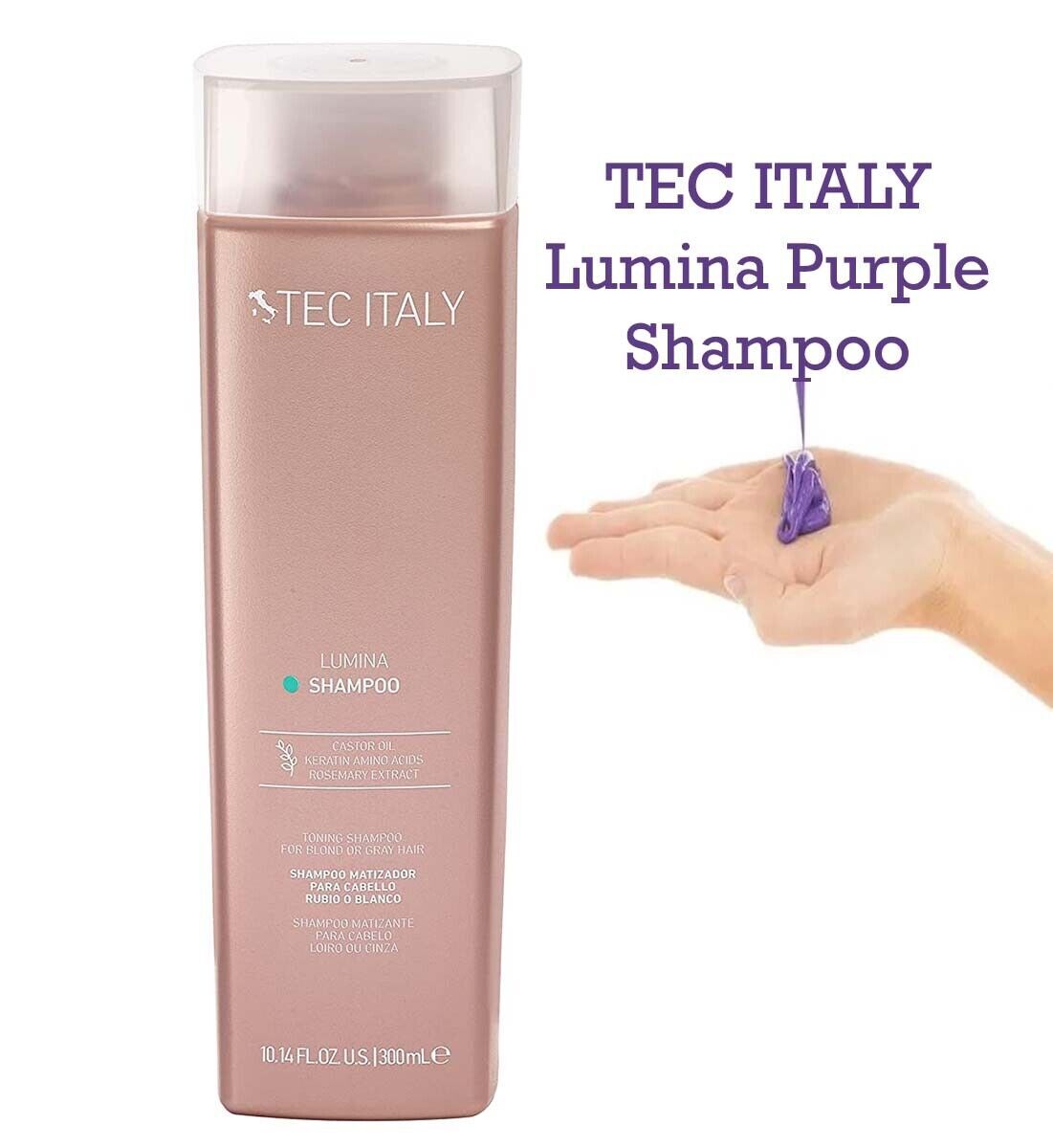 Tec Italy – Lumina Purple Shampoo 10.1 oz
