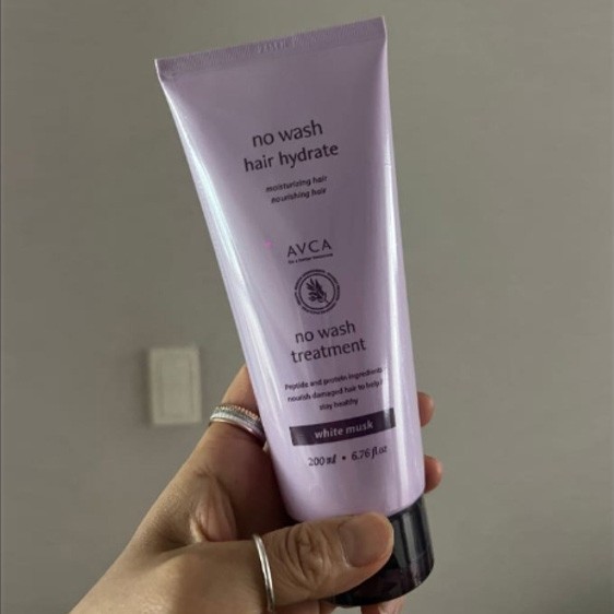 AVCA No Wash Treatment Hair Pack 200ml #White Musk Korean Seller Korean Cosmetic