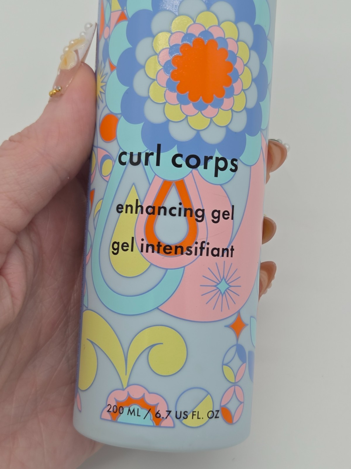 Amika Curl Corps Curl Enhancing Hair Gel – 6.7 Fl. Oz – Frizz Control