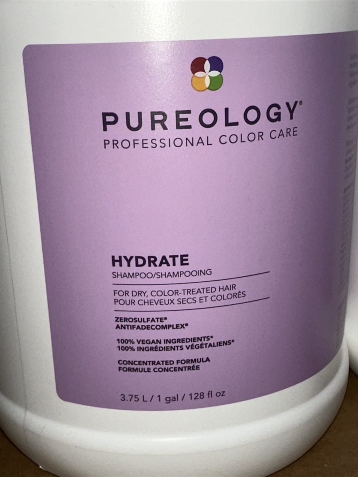 Pureology Hydrate SHAMPOO & CONDITIONER Gallon (128oz) SET OF 2- WITH PUMPS!!