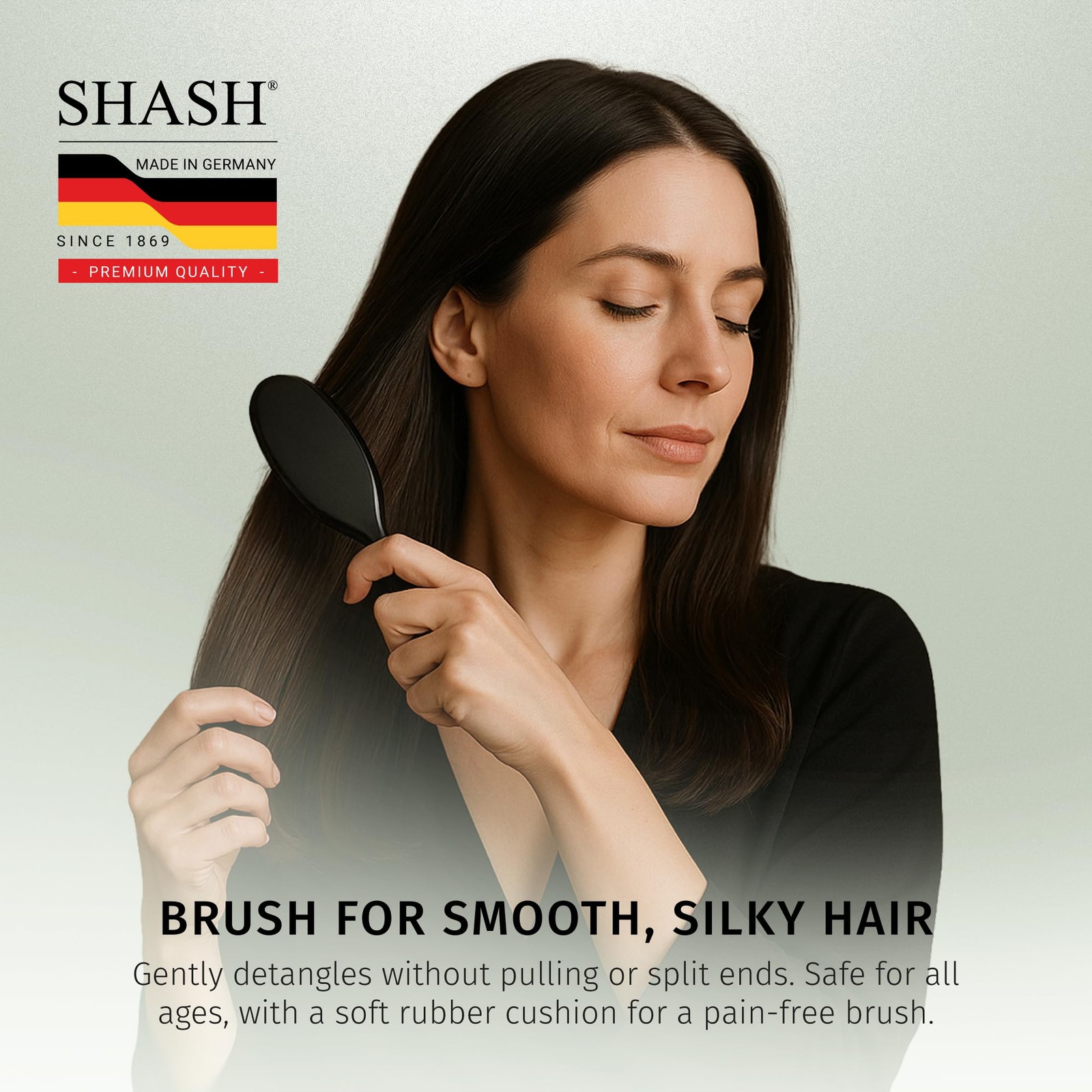 Since 1869 Hand Made In Germany – Nylon Boar Bristle Brush Suitable For Norma…