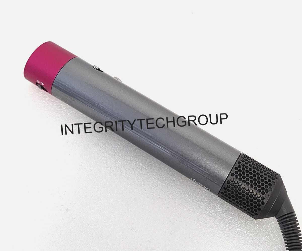 Genuine Replacement Dyson Airwrap Wand Tool Unit ONLY Nickel/Fuchsia (USED)