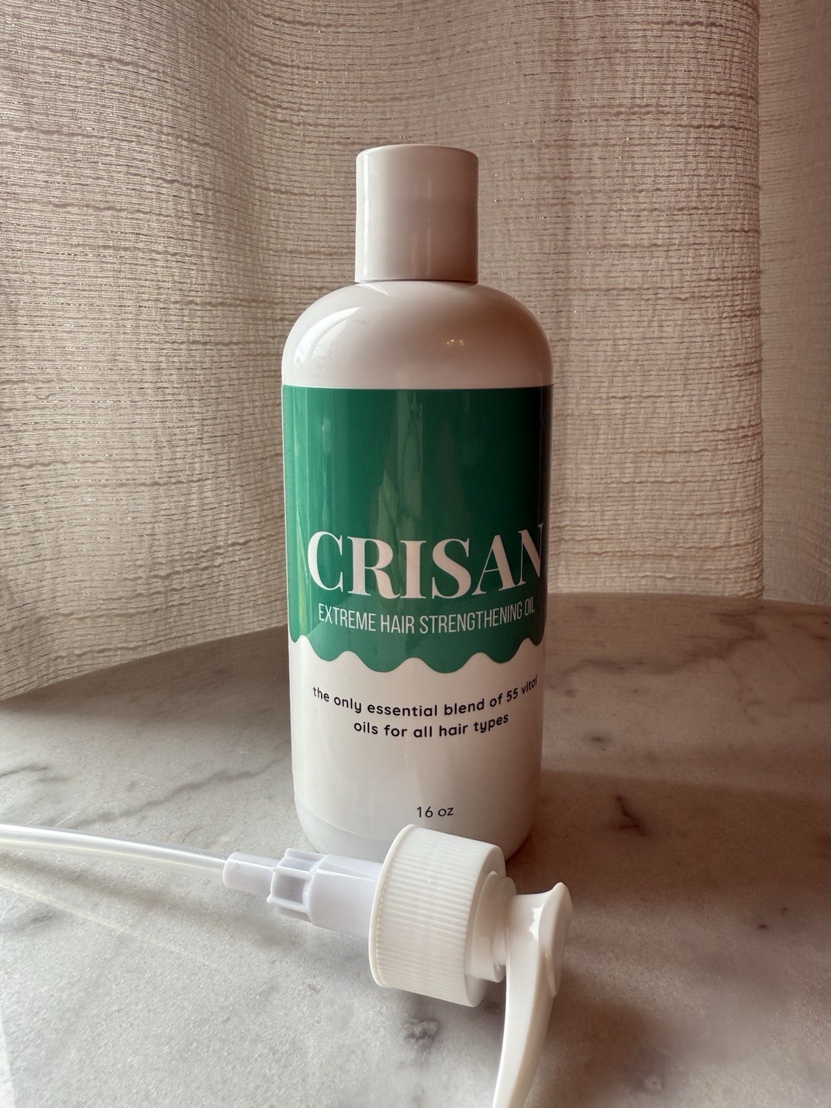 CRISAN extreme hair strength oil. 55 vital oils for all hair types.16oz.exp:8/25