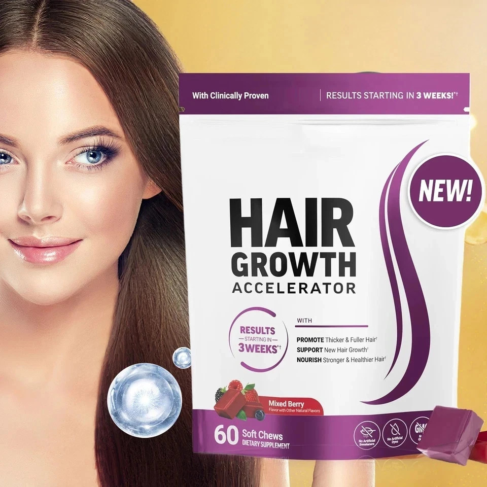 Force Factor Hair Growth Gummies – Supports hair growth and nourishes hair