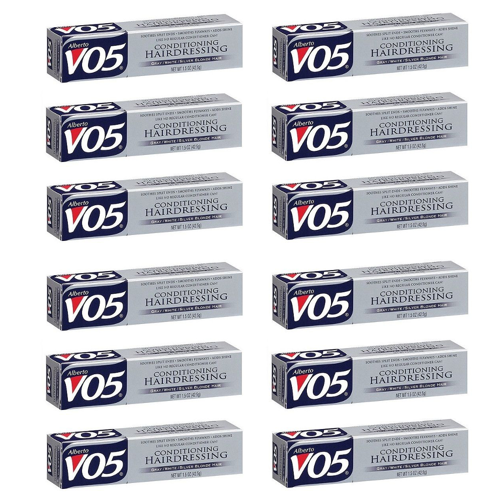 Alberto VO5 Conditioning Hairdressing Gray/White/Silver Blonde Hair (Pack of 12)